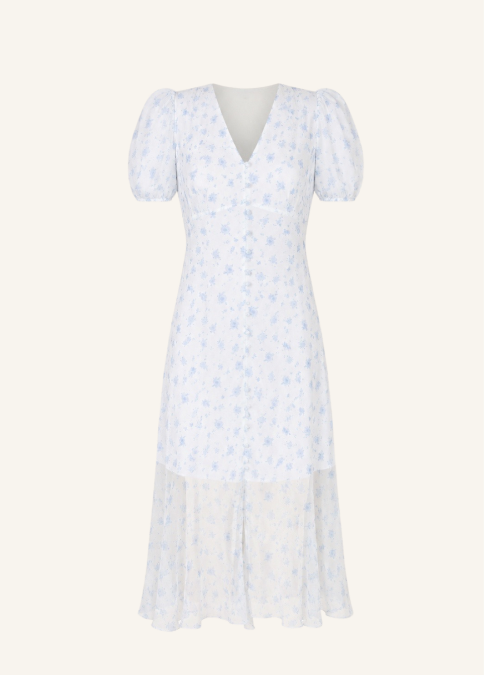 Yasmin in the Clouds Midi Dress