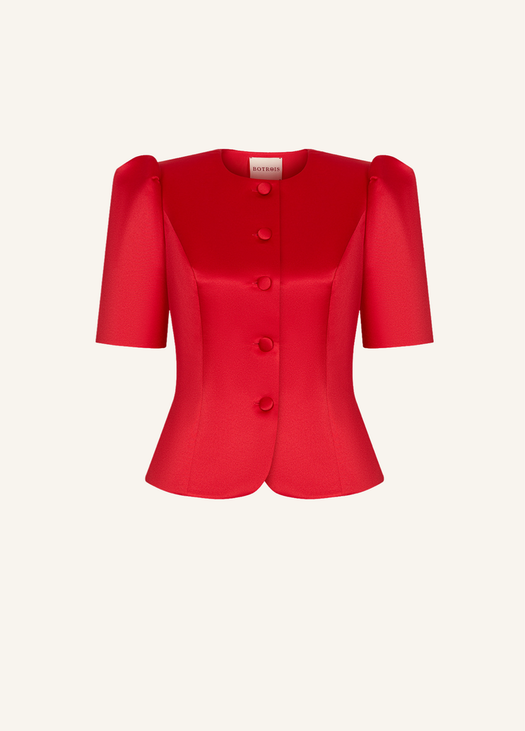 Melania Red Jacket