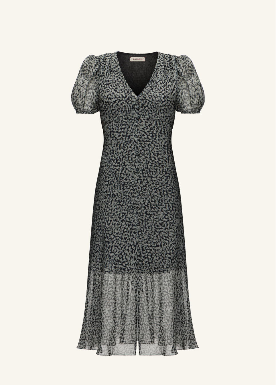 Yasmin Domino Midi Dress