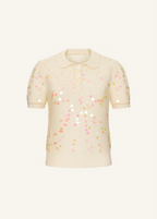 Splash of Champagne Polo (White)