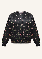 Gabrielle Garden Leather Bomber
