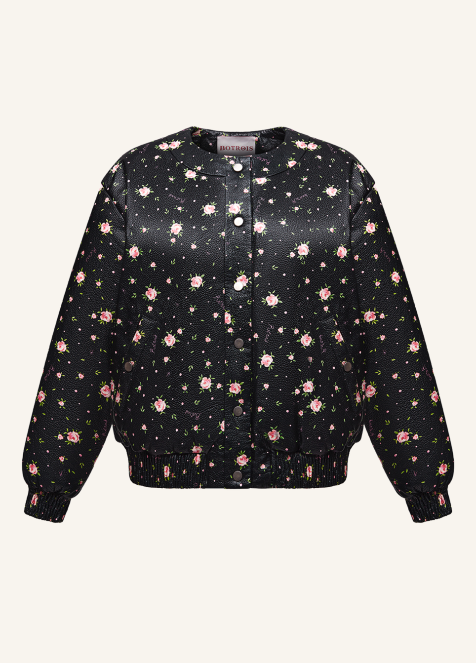 Gabrielle Garden Leather Bomber