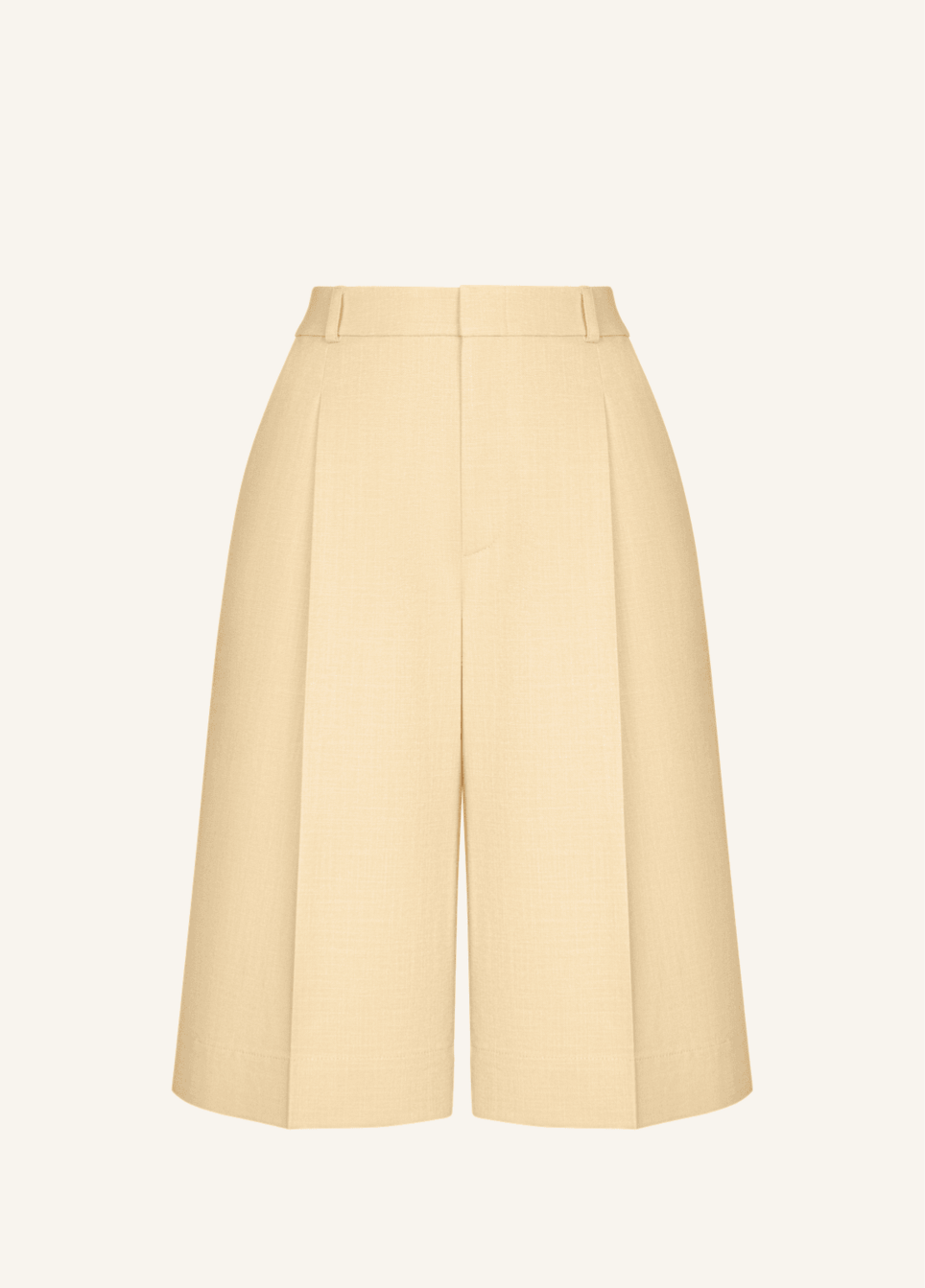 Alexa Bermuda Shorts (Beige)