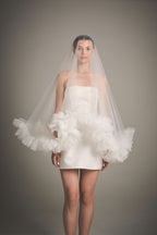 Ruffle Veil