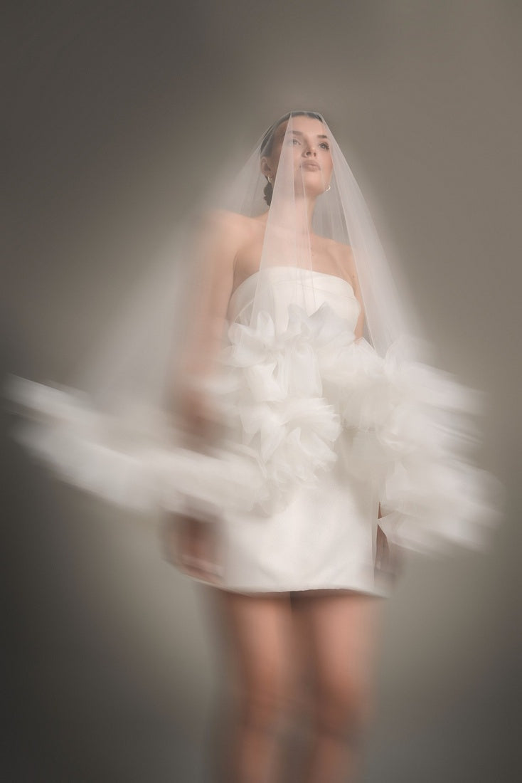 Ruffle Veil