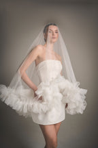 Ruffle Veil