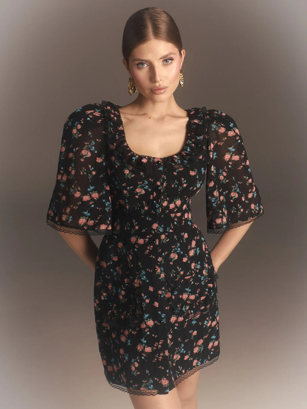 Katrin Floral Mini Dress