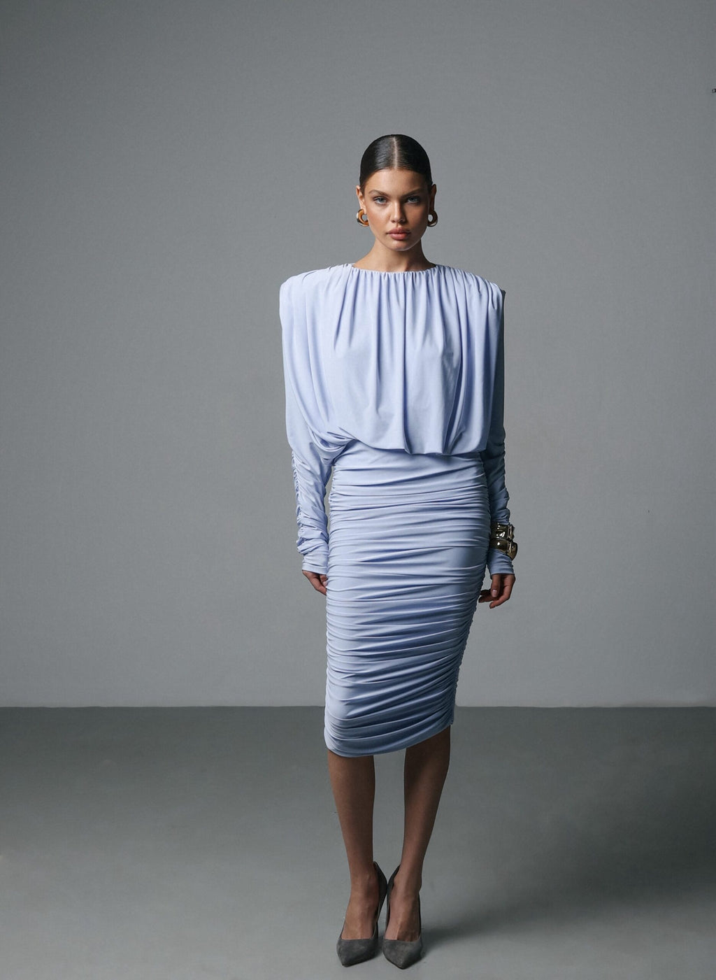 Draped skirt