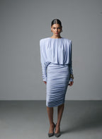 Draped skirt