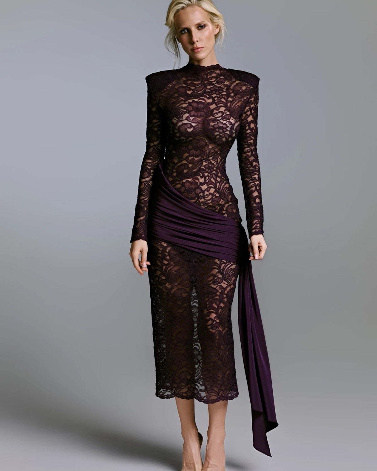 The Siren Purple Dress
