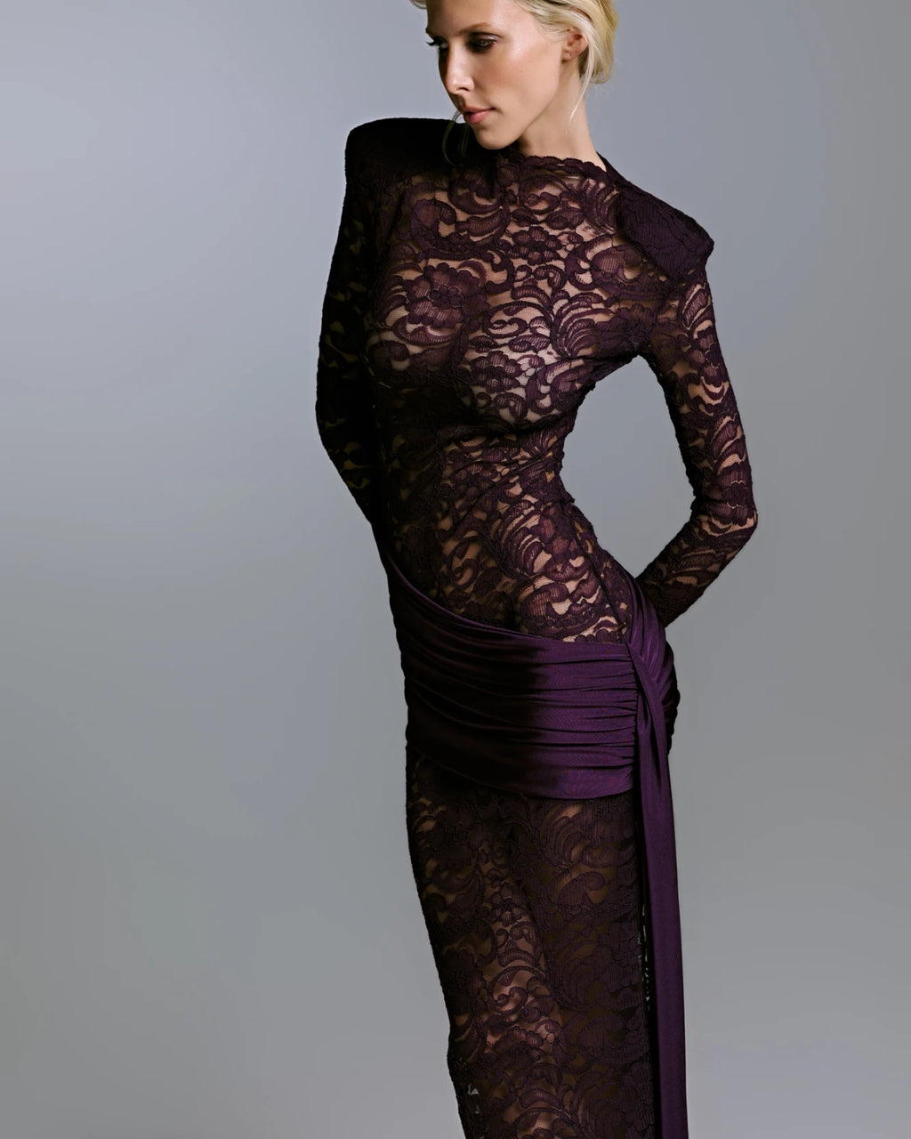 The Siren Purple Dress