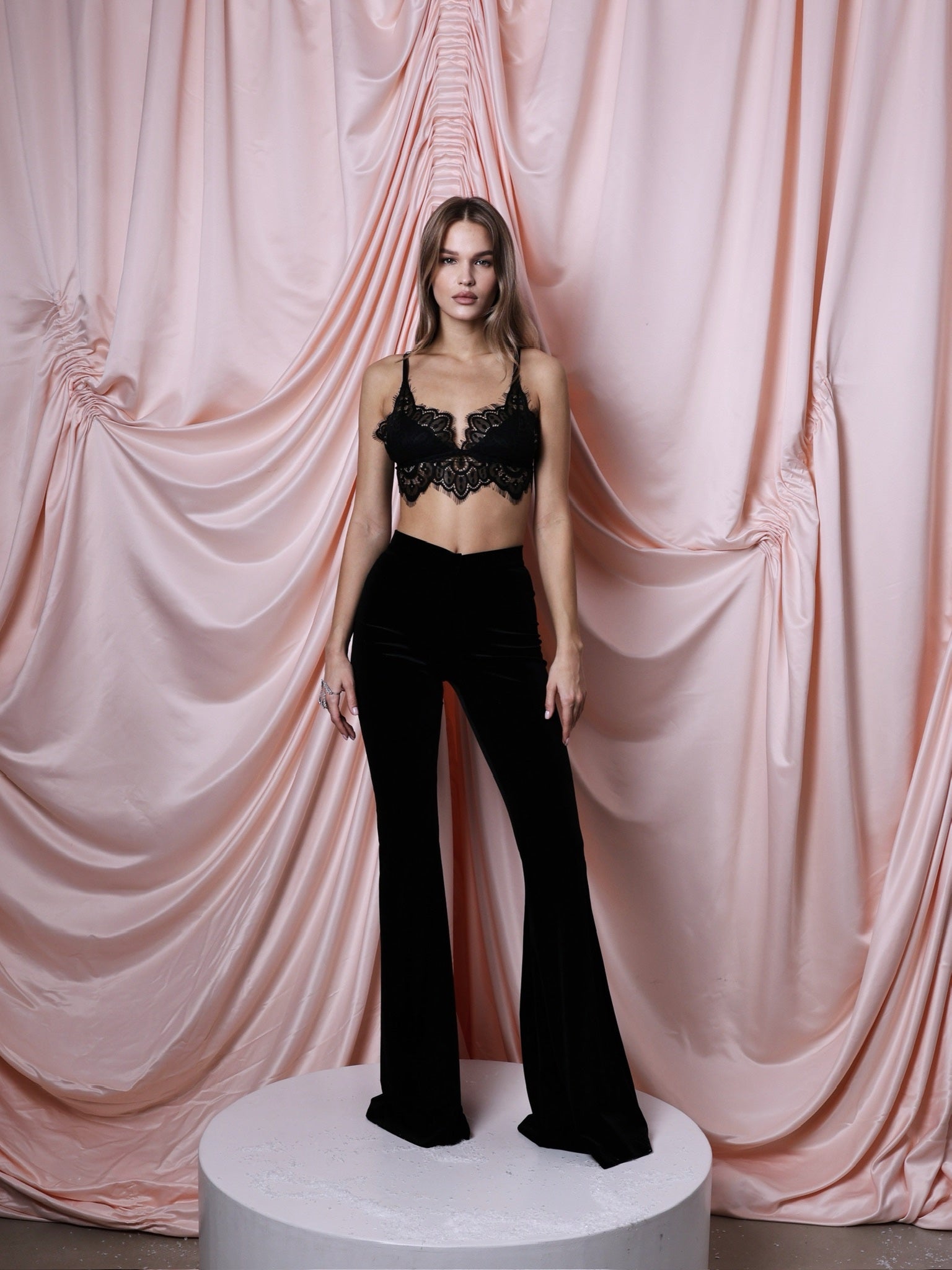 Bell-bottomed trousers