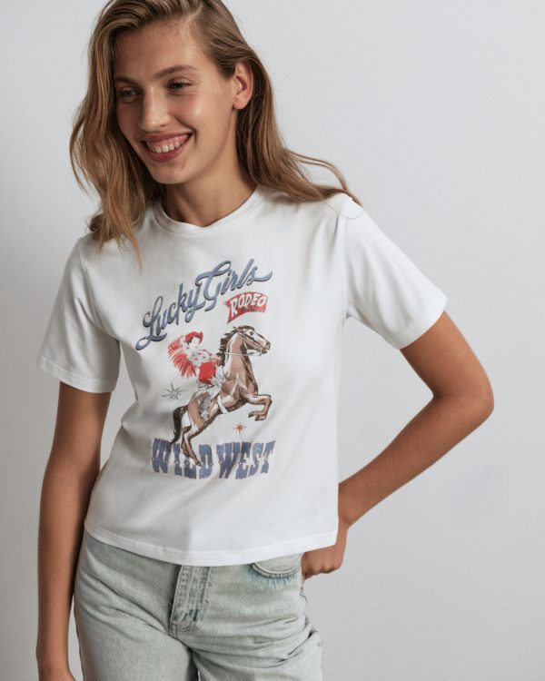 RODEO Print T-Shirt