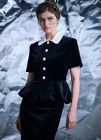 Vlasta Embroidered Bouclé Jacket