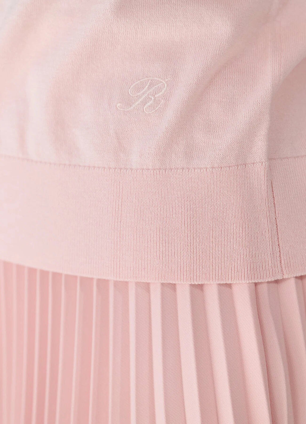 Silk-Cotton Jumper (Pink)