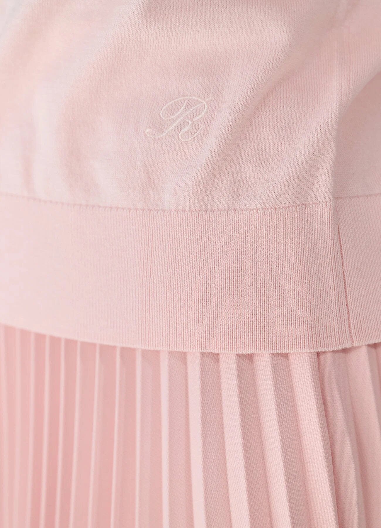 Silk-Cotton Jumper (Pink)