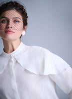 Lebedushka Silk Blouse