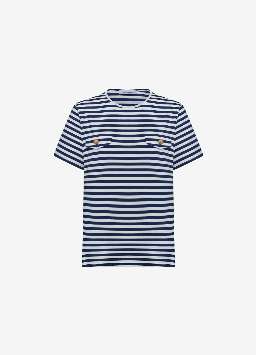 Sailor T-Shirt with Flap Details (Blue)