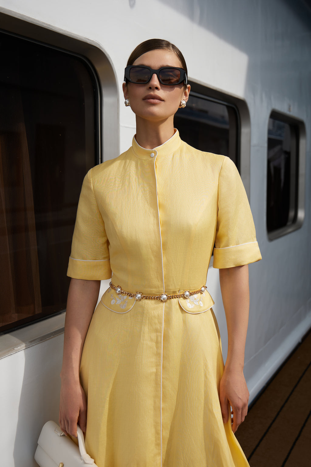 Amalfi Linen-Viscose Dress