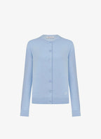 Silk-Cotton Cardigan (Blue)