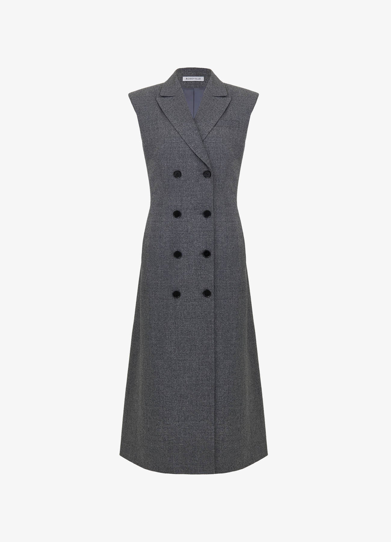 Wool Flannel Dress