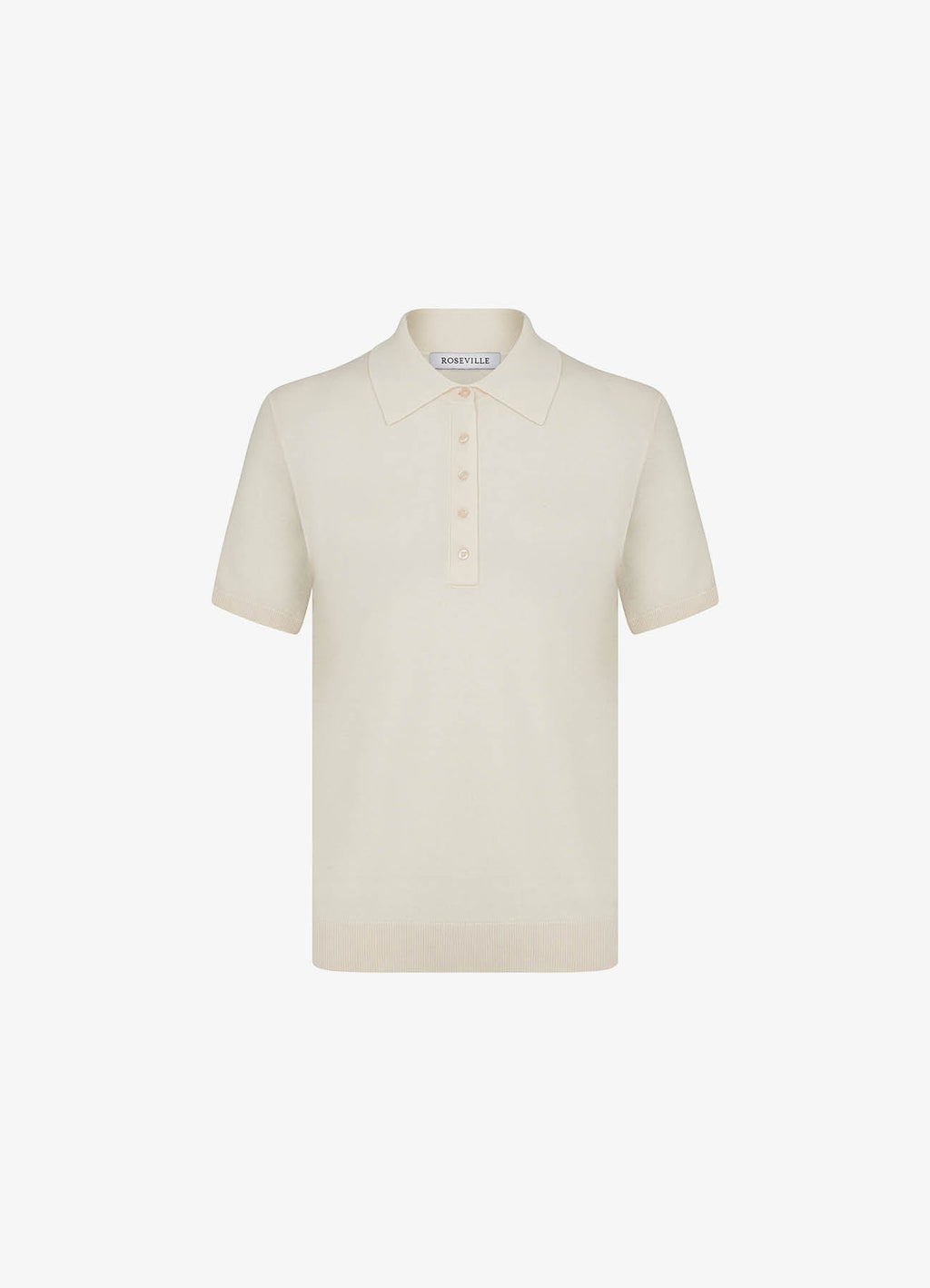 Silk Polo (Beige) II