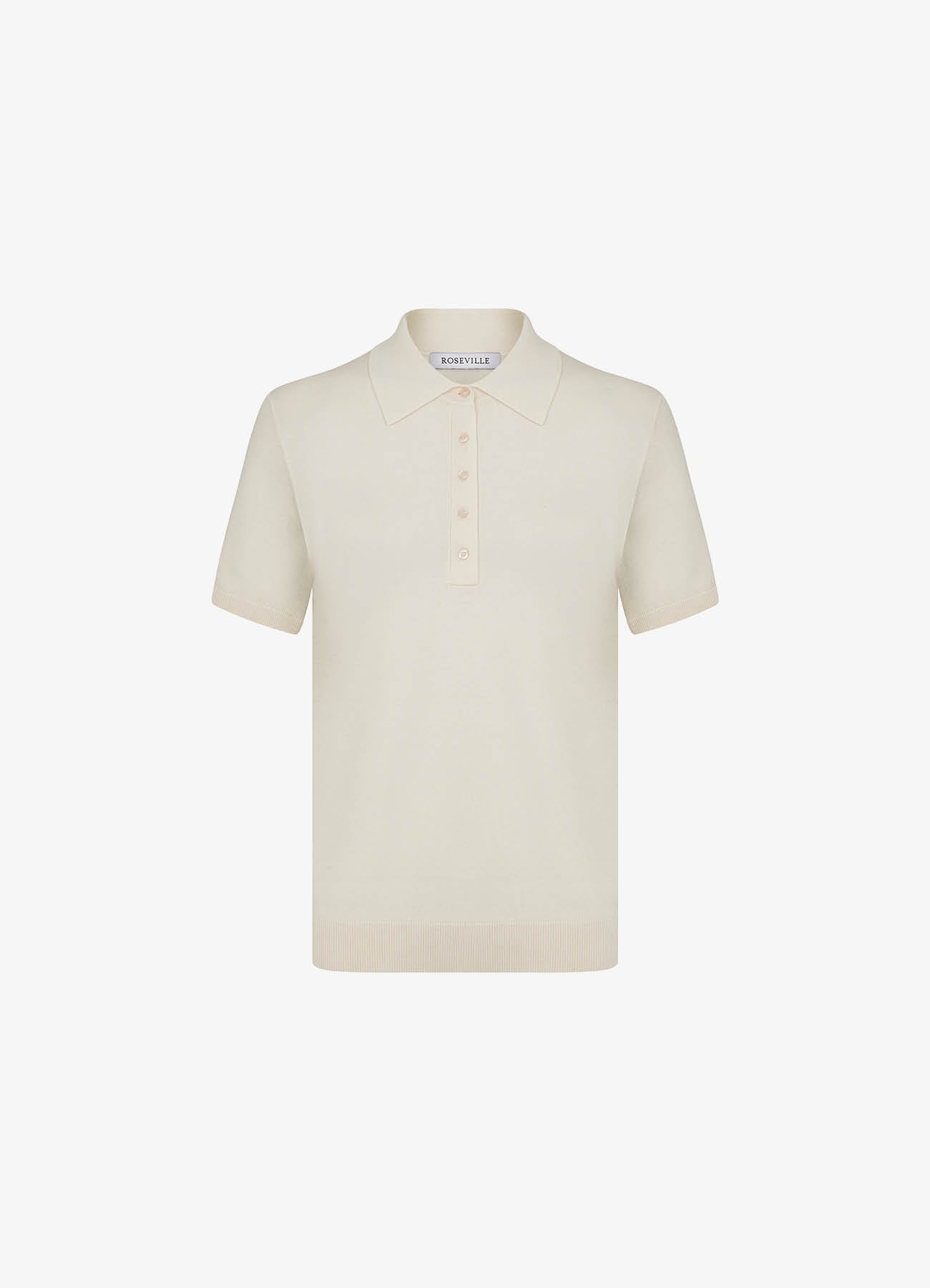 Silk Polo (Beige) II