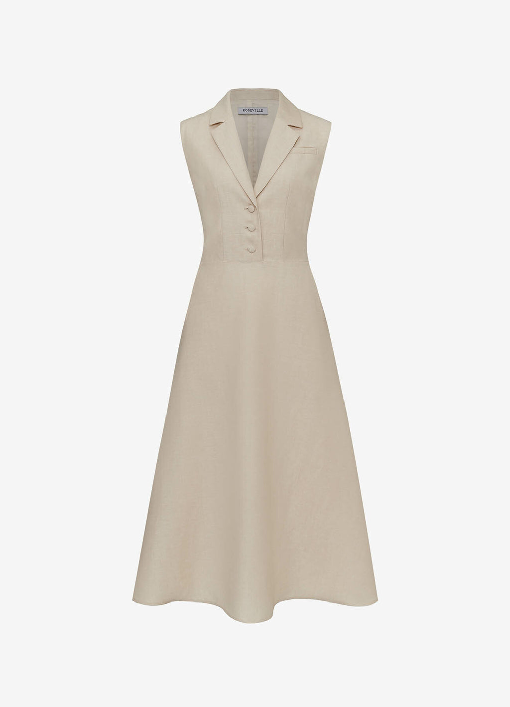 Wool-Linen Dress