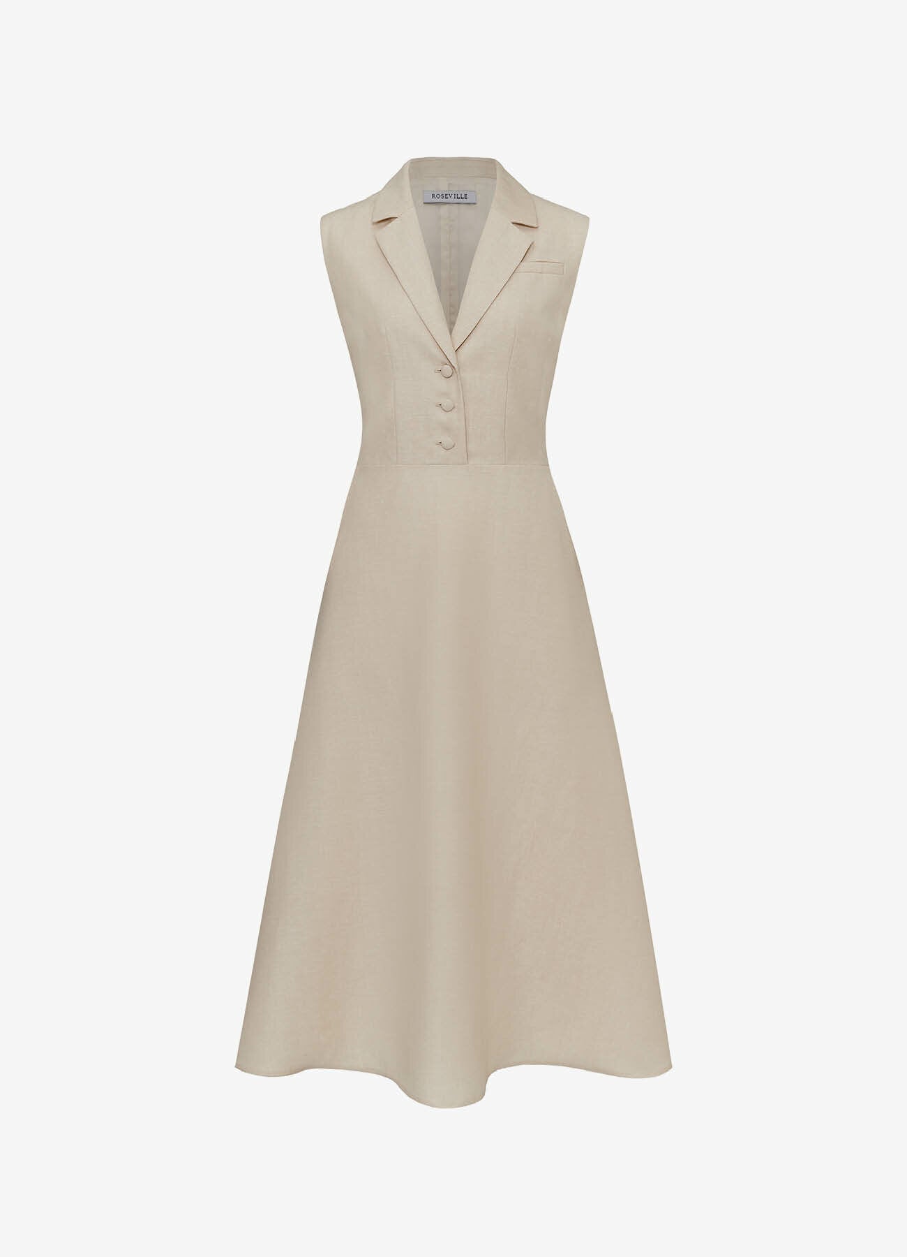 Wool-Linen Dress