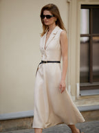Wool-Linen Dress
