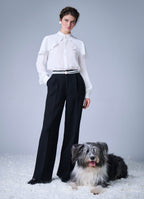 Vlasta Bouclé Trousers