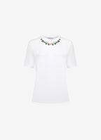Petite Fraise Embroidered T-Shirt