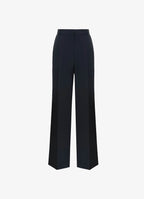 Straight-Leg Wool Trousers
