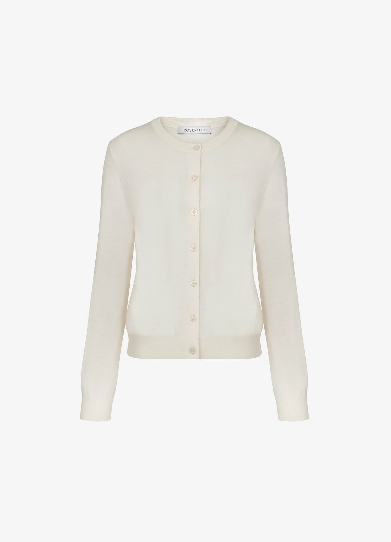 Silk-Cotton Cardigan (Beige) II
