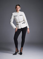 Kupava Embroidered Velvet Jacket