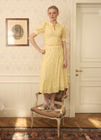 Lily of the Valley Print Dress