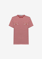 Sailor T-Shirt with Flap Details (Red)
