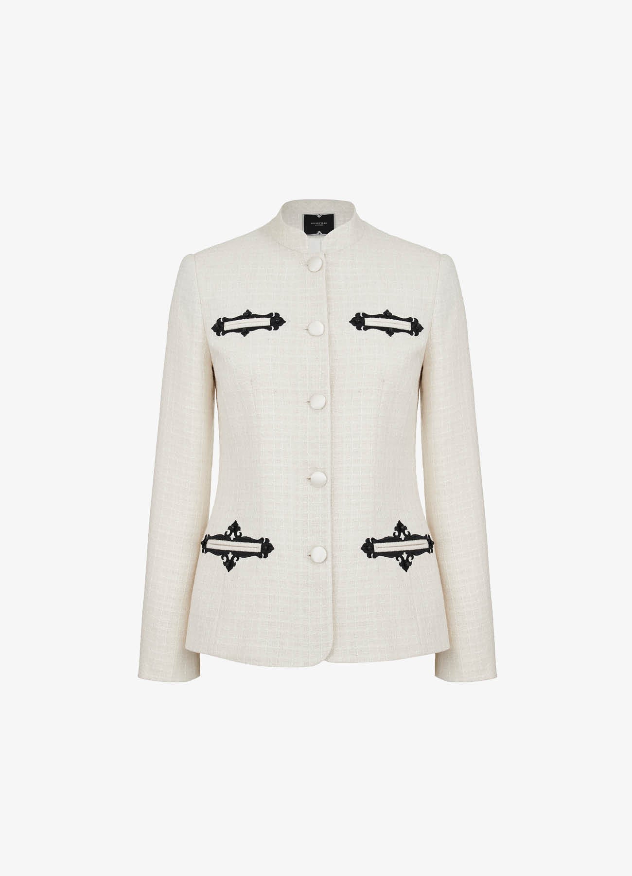 Kupava Embroidered Velvet Jacket