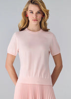 Silk-Cotton Jumper (Pink)