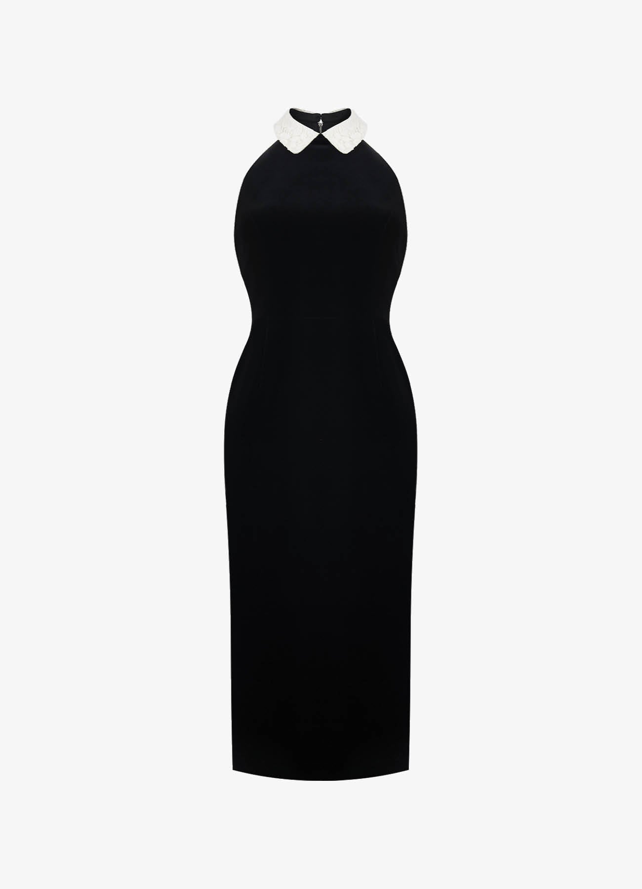 Golubka Velvet Sheath Dress
