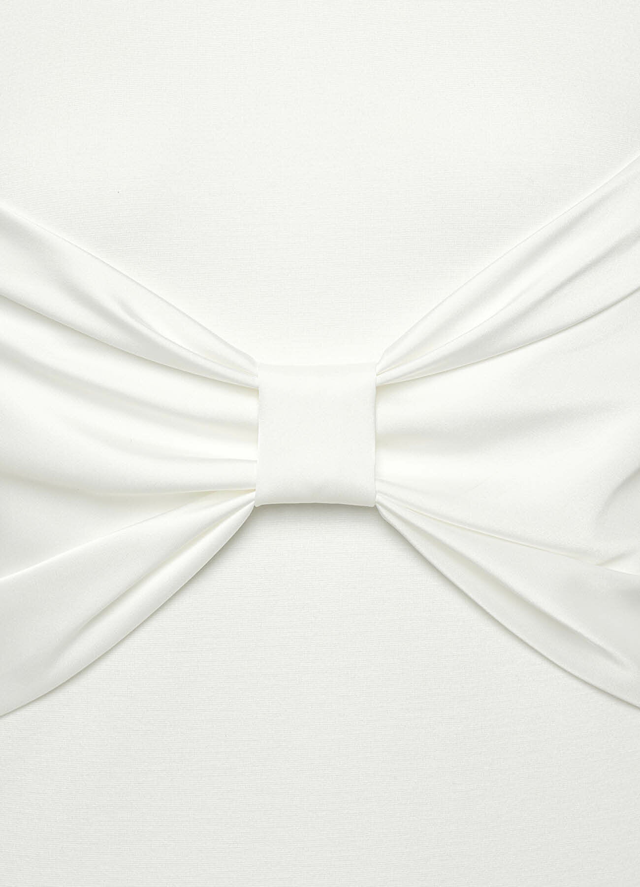 Preppy Bow T-Shirt (Beige)