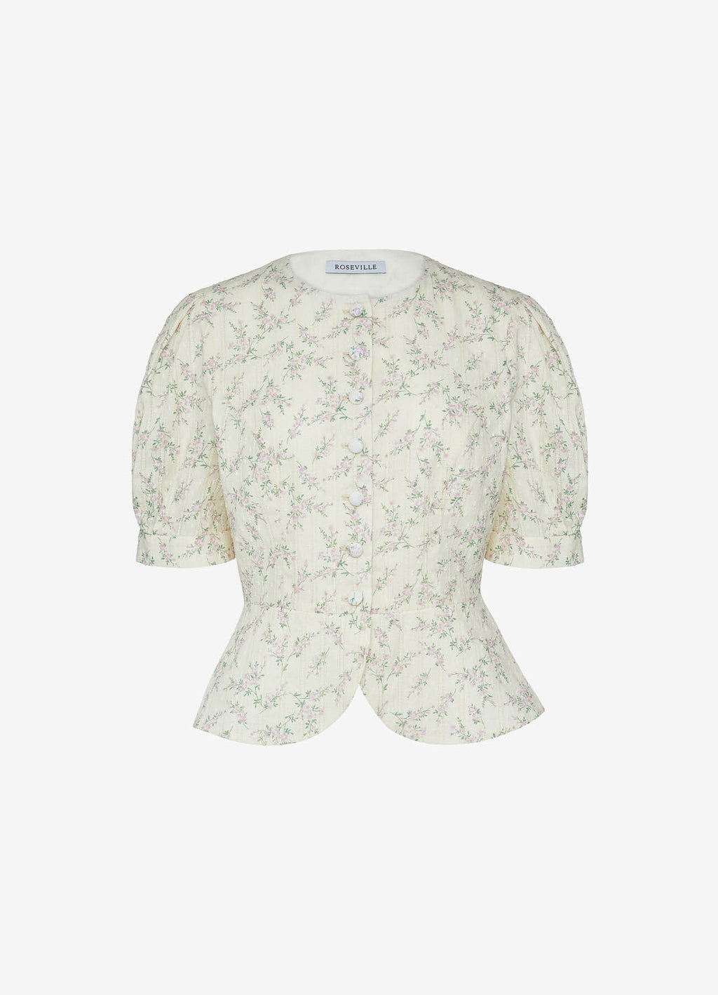 Floral Broderie Blouse