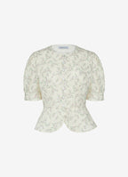 Floral Broderie Blouse