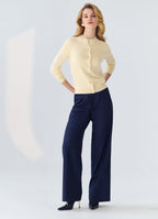 Silk-Cotton Cardigan (Yellow)