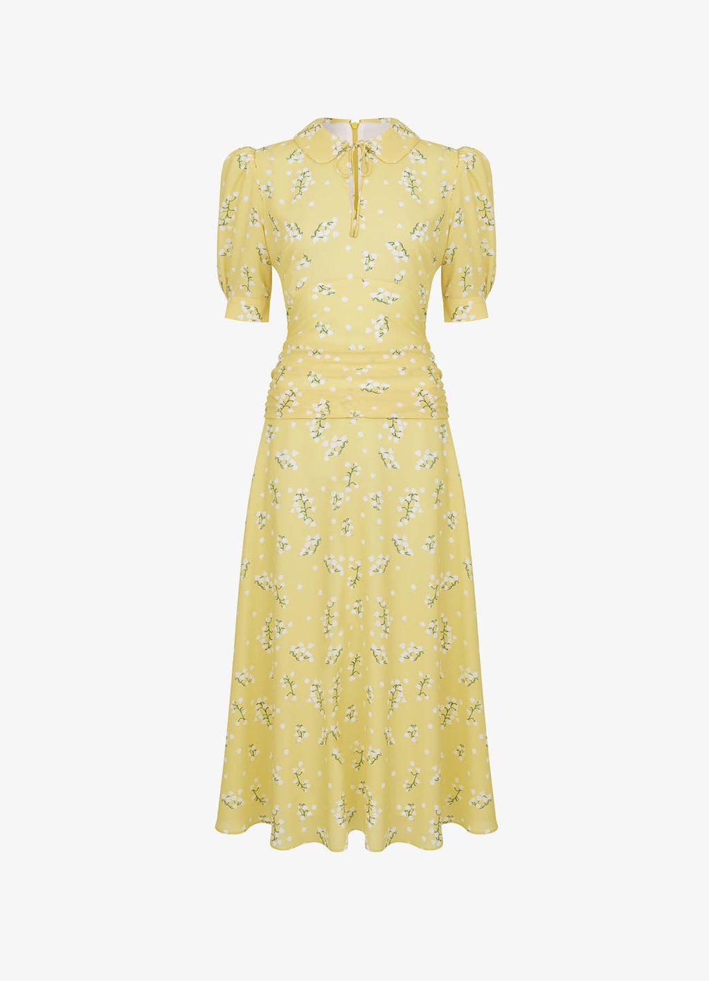 Lily of the Valley Print Dress