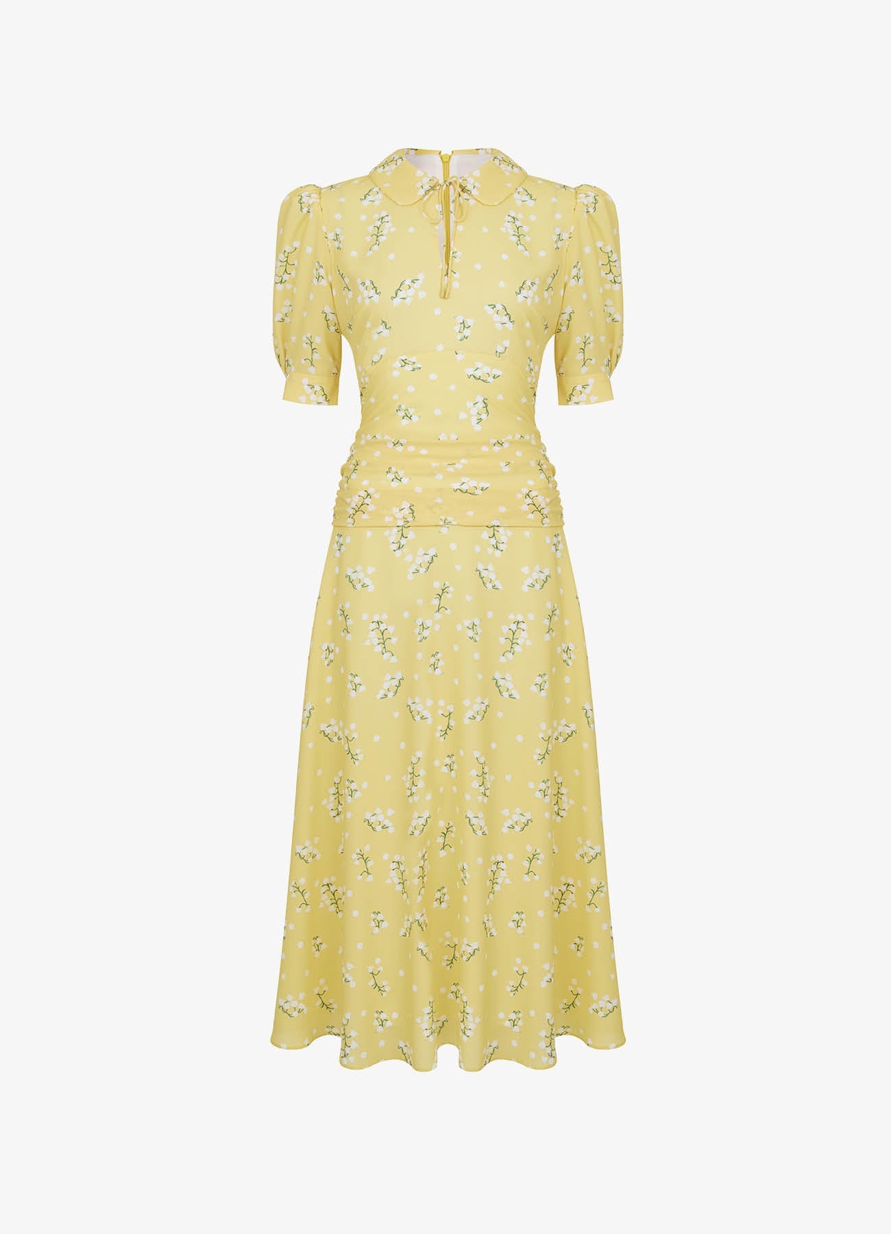 Lily of the Valley Print Dress