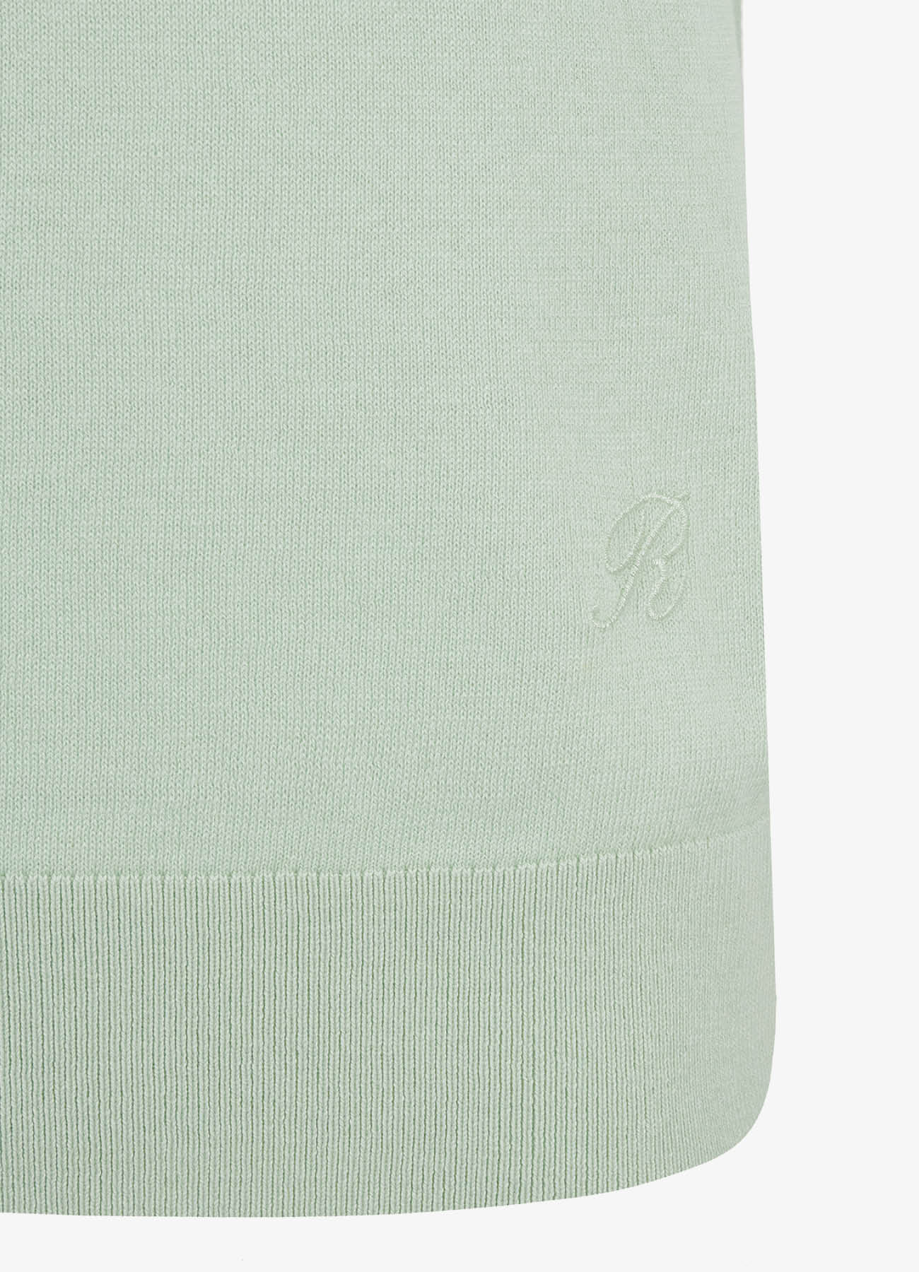 Silk-Cotton Jumper (Green)