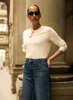 Silk-Cotton Cardigan (Beige) II