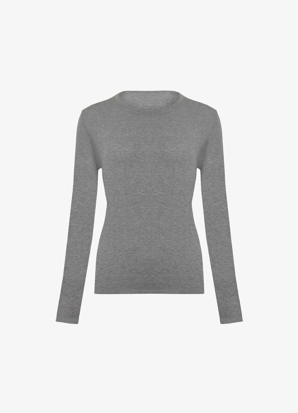 Silk-Cotton Jumper (Grey) II