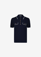 Regatta Silk-Blend Polo (Blue)